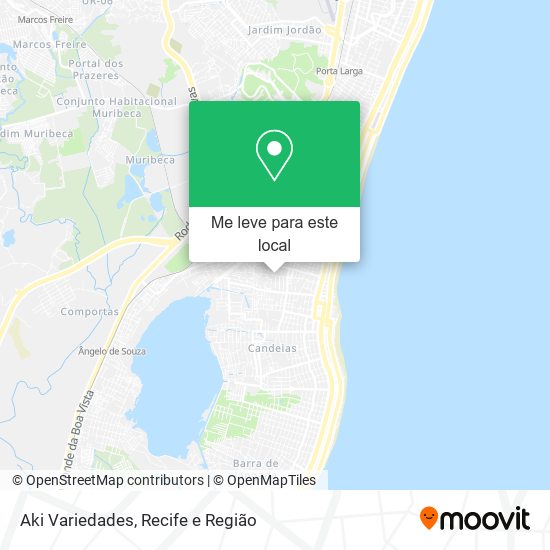 Aki Variedades mapa