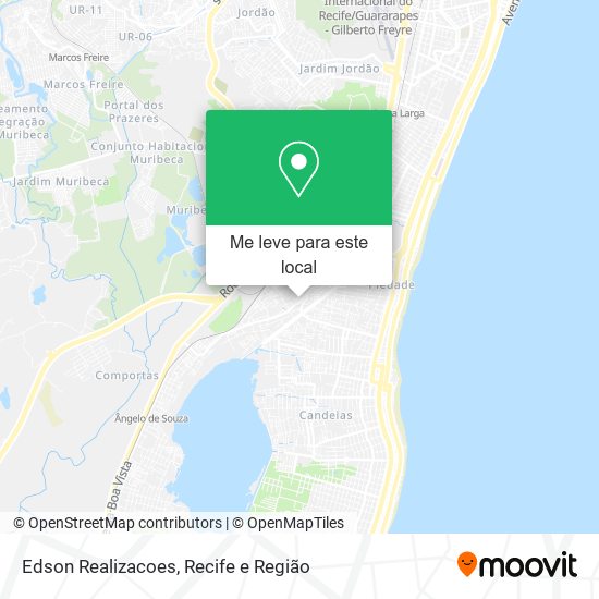 Edson Realizacoes mapa