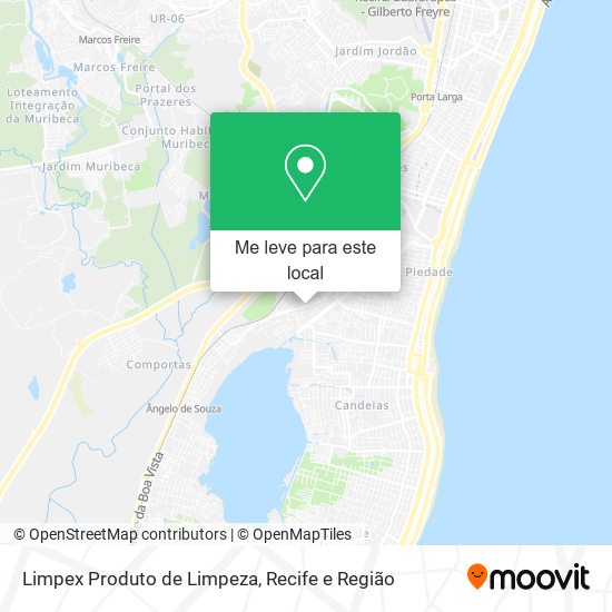 Limpex Produto de Limpeza mapa