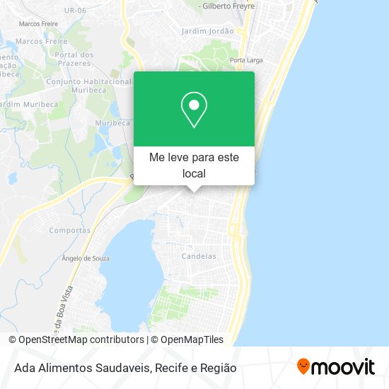 Ada Alimentos Saudaveis mapa