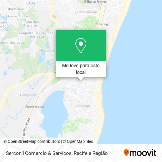 Serconil Comercio & Servicos mapa