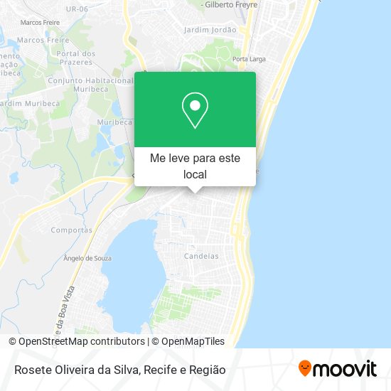 Rosete Oliveira da Silva mapa