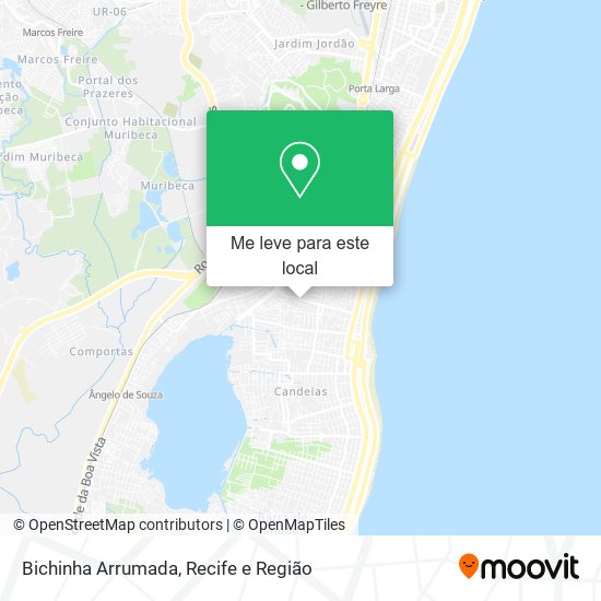 Bichinha Arrumada mapa