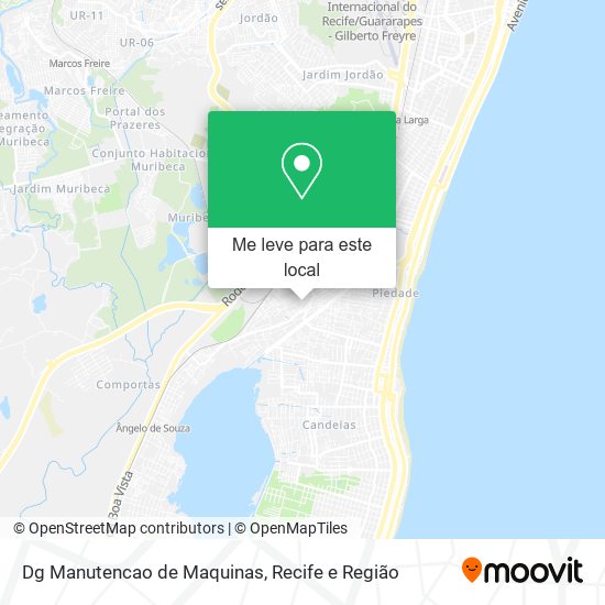 Dg Manutencao de Maquinas mapa