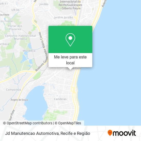 Jd Manutencao Automotiva mapa