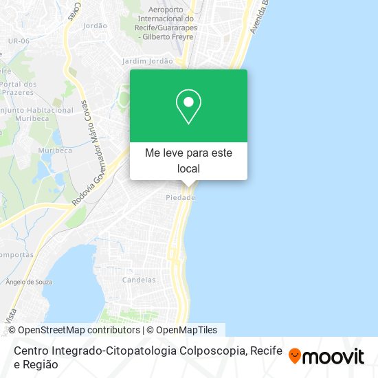 Centro Integrado-Citopatologia Colposcopia mapa