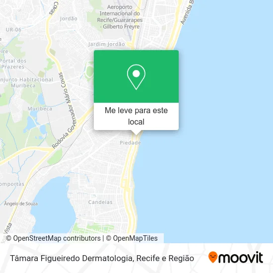 Tâmara Figueiredo Dermatologia mapa