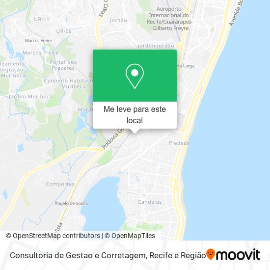 Consultoria de Gestao e Corretagem mapa