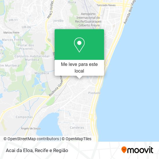 Acai da Eloa mapa