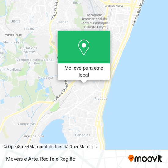 Moveis e Arte mapa