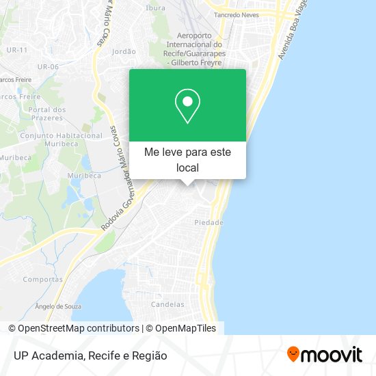 UP Academia mapa