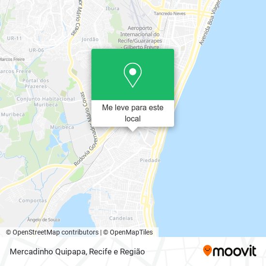 Mercadinho Quipapa mapa