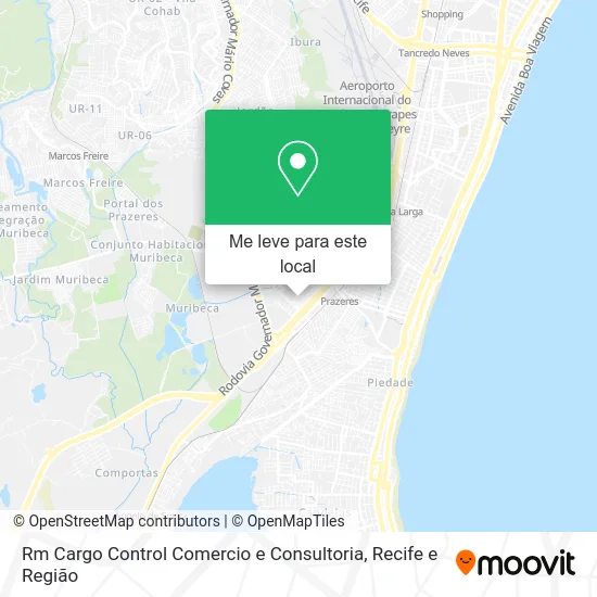 Rm Cargo Control Comercio e Consultoria mapa