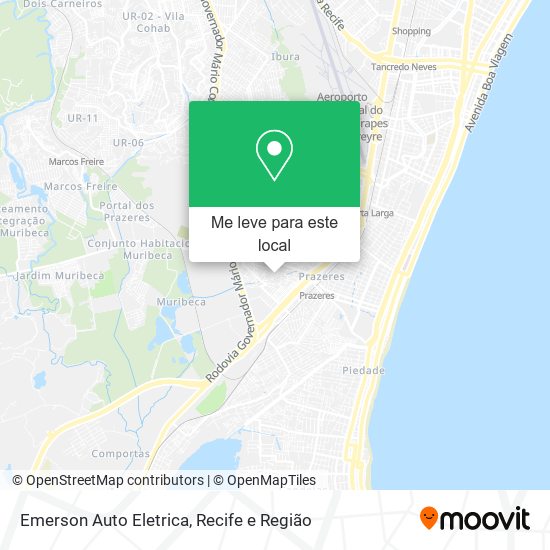 Emerson Auto Eletrica mapa