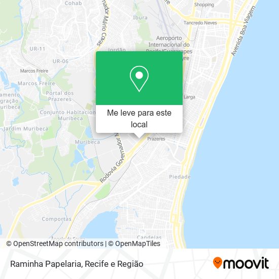 Raminha Papelaria mapa