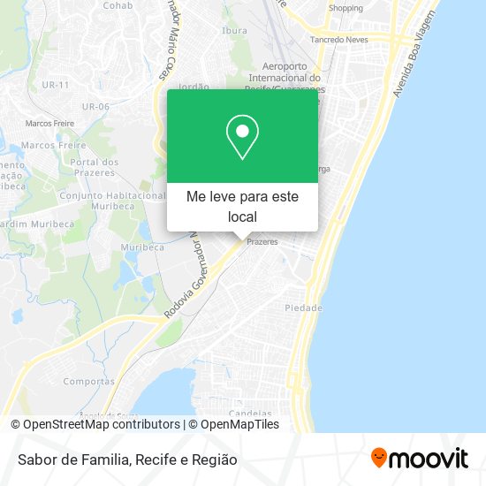 Sabor de Familia mapa