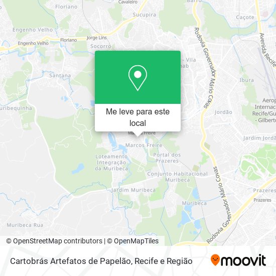 Cartobrás Artefatos de Papelão mapa