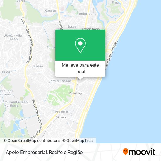 Apoio Empresarial mapa