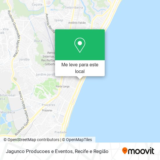 Jagunco Producoes e Eventos mapa