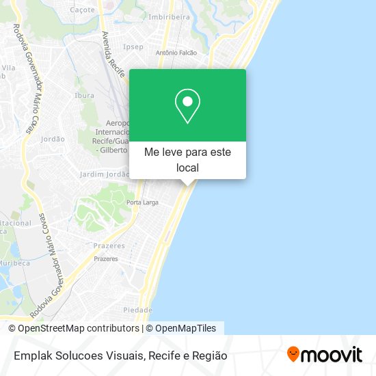 Emplak Solucoes Visuais mapa