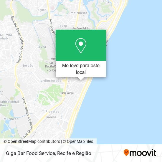 Giga Bar Food Service mapa