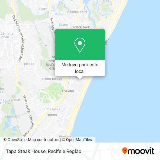 Tapa Steak House mapa