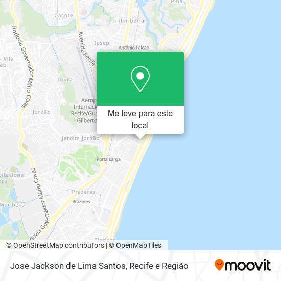 Jose Jackson de Lima Santos mapa