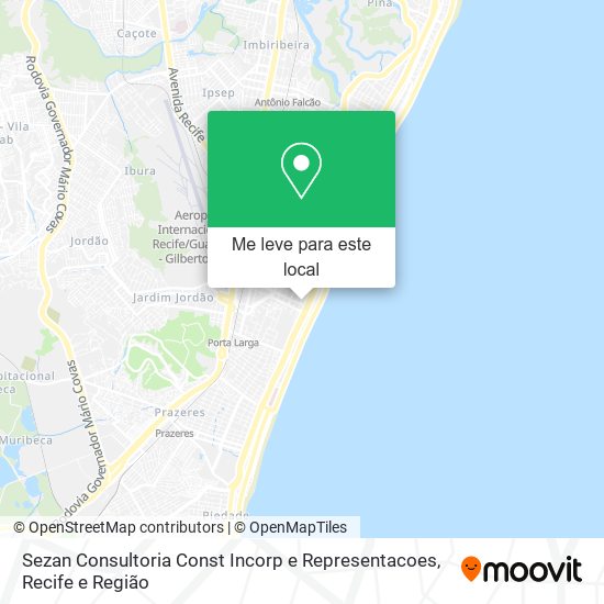 Sezan Consultoria Const Incorp e Representacoes mapa