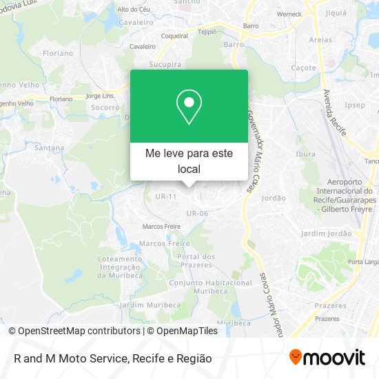 R and M Moto Service mapa