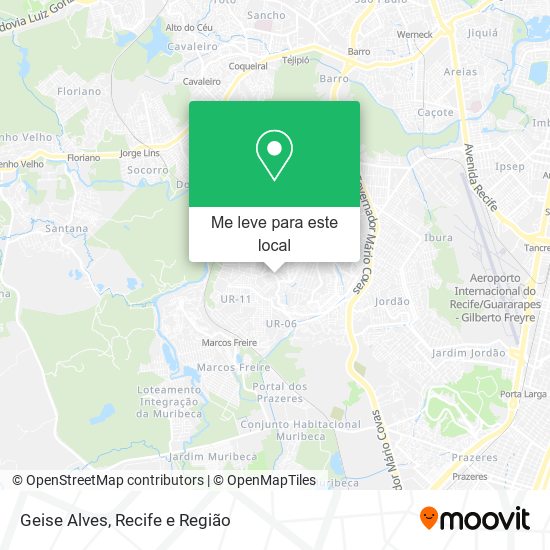 Geise Alves mapa