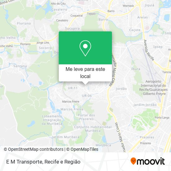 E M Transporte mapa