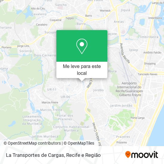 La Transportes de Cargas mapa