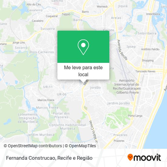 Fernanda Construcao mapa
