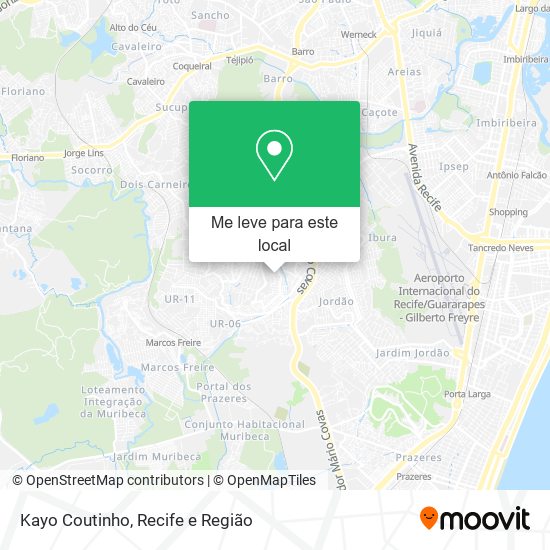 Kayo Coutinho mapa