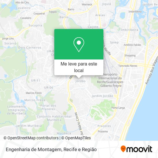 Engenharia de Montagem mapa