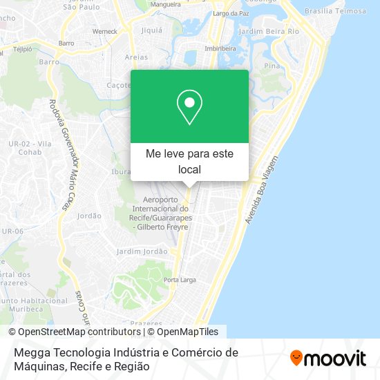 Megga Tecnologia Indústria e Comércio de Máquinas mapa