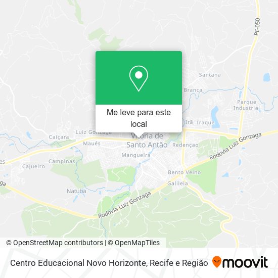 Centro Educacional Novo Horizonte mapa
