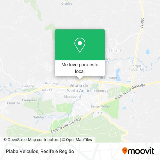 Piaba Veiculos mapa