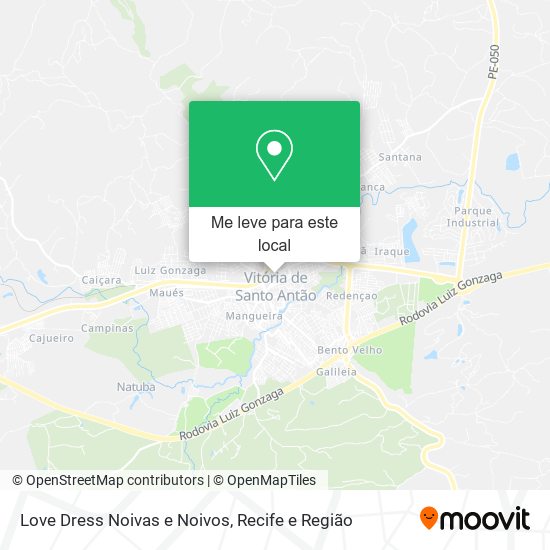 Love Dress Noivas e Noivos mapa
