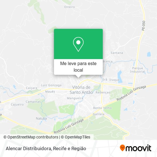 Alencar Distribuidora mapa