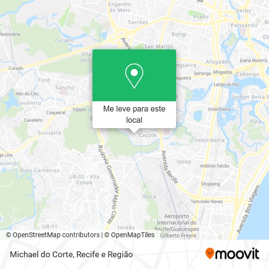 Michael do Corte mapa