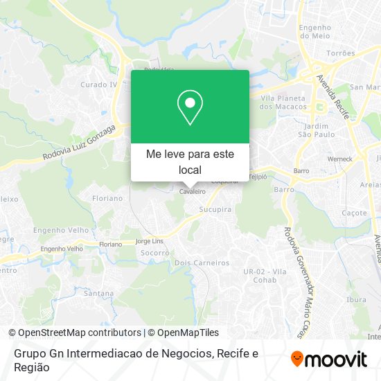 Grupo Gn Intermediacao de Negocios mapa