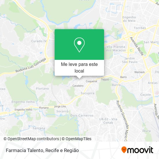 Farmacia Talento mapa