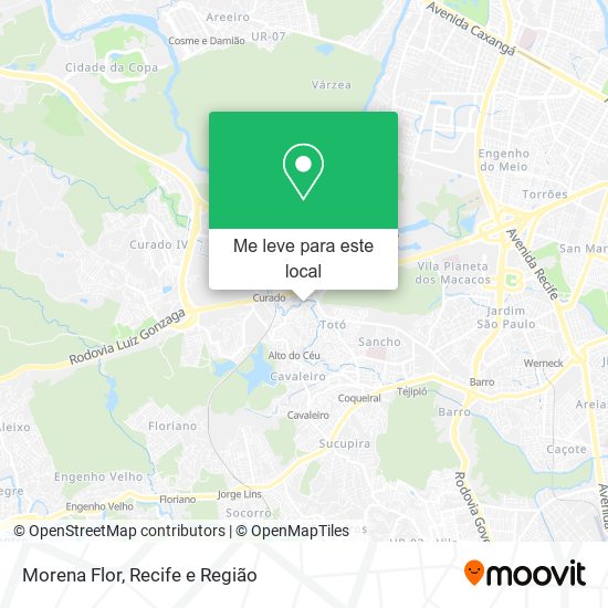 Morena Flor mapa