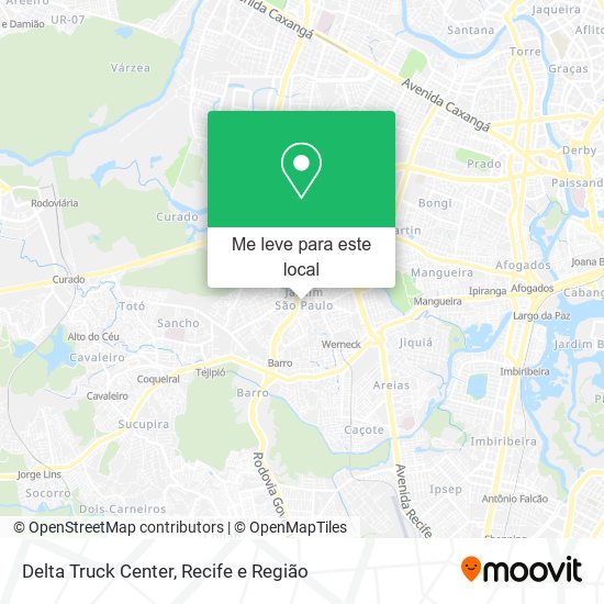Delta Truck Center mapa