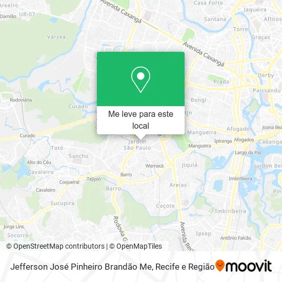 Jefferson José Pinheiro Brandão Me mapa