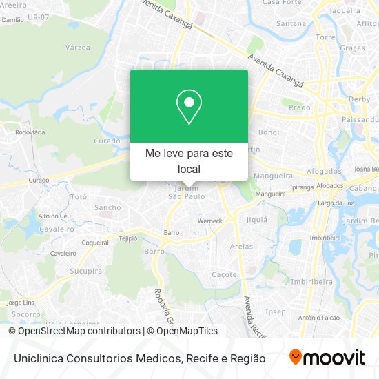 Uniclinica Consultorios Medicos mapa
