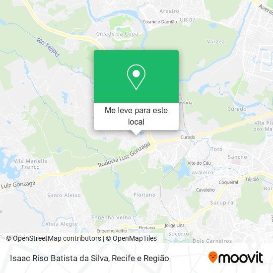Isaac Riso Batista da Silva mapa