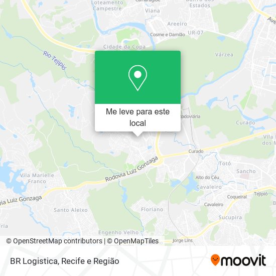 BR Logistica mapa