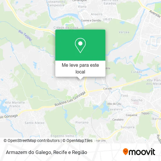 Armazem do Galego mapa